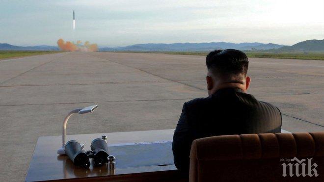 Сеул вся паника: Ракетата на Ким може да достигне Вашингтон!