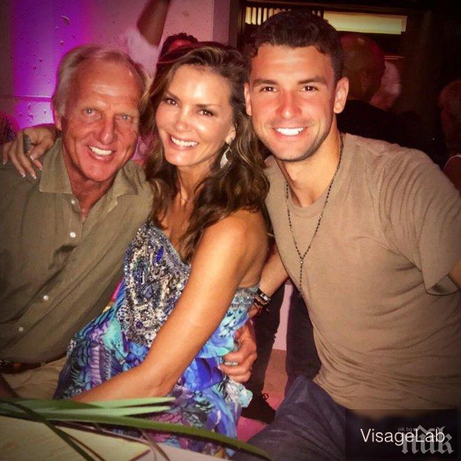 Стилна дама се хвали с Григор (СНИМКА)