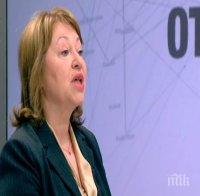 Бившият социален министър Христина Христова бие тревога: България се топи с един град годишно