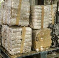 Удар! Полицията в Гърция конфискува 136 кг. кокаин
