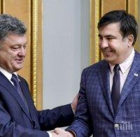 Саакашвили разкри колко пие Порошенко