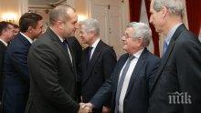 Румен Радев: Полетът с "Рафал" е сериозен подарък от президента Макрон