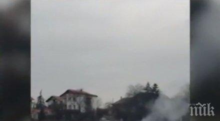 полиция струпа столичния красна поляна заради смрад изгорени гуми виетнамските общежития