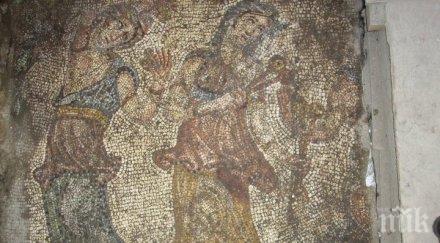 безценна византийска мозайка намерена джамия турция