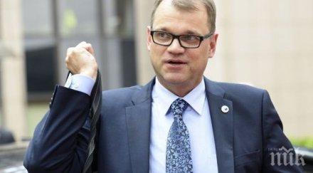 премиерът финландия убеден страната остане необвързана военно отношение