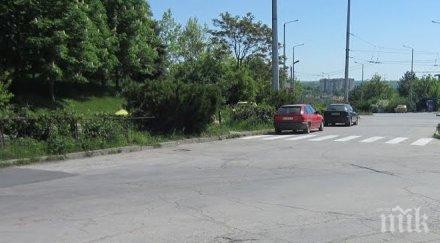 важно стеснено движение пътното платно столичния булевард европа поради разлив