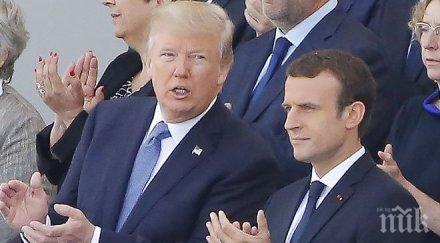 жицата президентите сащ франция обсъдиха ситуацията близкия изток