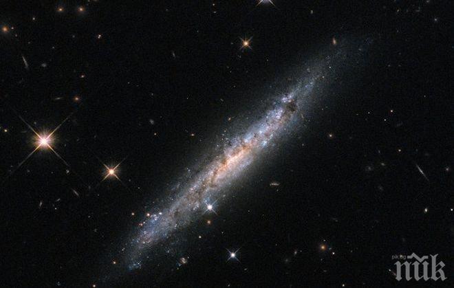 НАСА публикува снимка на избухване на гама-лъчи в галактика 