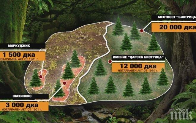 Продължава съдебната битка за царските гори