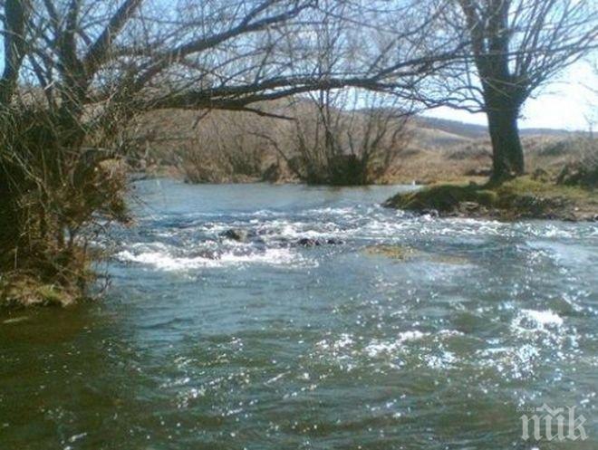 Река Ботуня повиши нивото си, заля дворове в Криводол (СНИМКА)