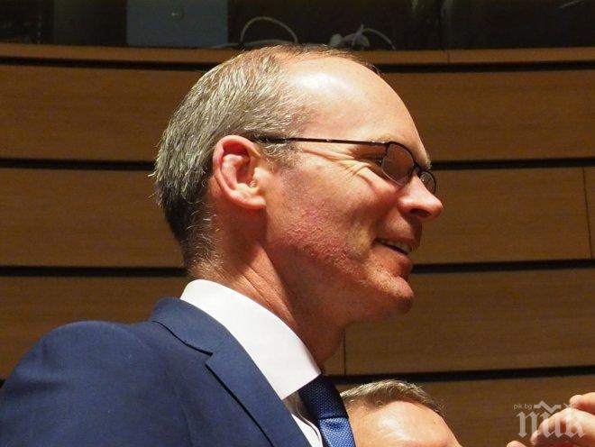 КРИЗА! Ирландски министър скептичен за споразумението между Великобритания и ЕС за границата