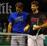 Роджър Федерер: Вдъхновен съм от желанието ти за победа, Григор! Поздравления!