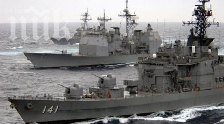 япония алармира китайски кораби нейните териториални води