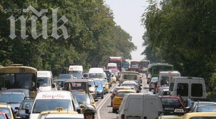 задръствания всички пътища страната