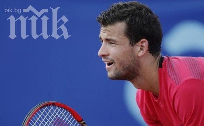 Героят Григор Димитров загуби мач на двойки