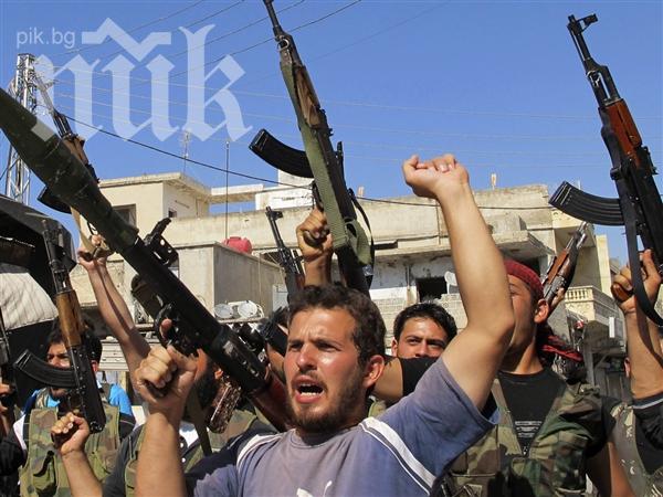 Бунтовници свалили хеликоптер с 8 души на сирийските ВВС 