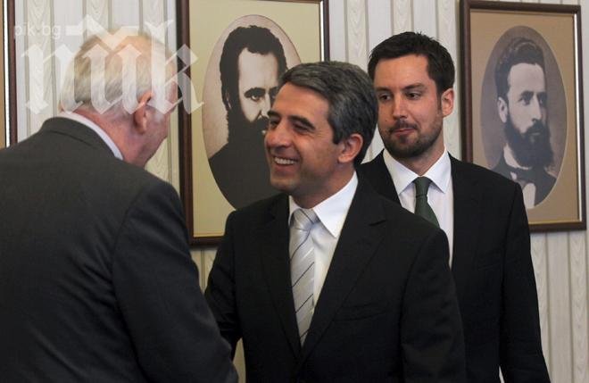 Плевнелиев се срещна с шефа на наблюдателите на изборите от ОССЕ