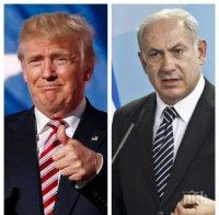 Израелският премиер доволен от решението на Тръмп, очаква и други да признаят Ерусалим
