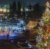 Сакатлък! Жена пострада при запалването на светлините на коледната елха в Пазарджик