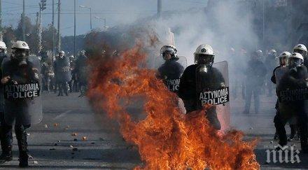 поредни сблъсъци анархисти полиция атина