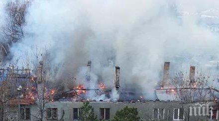 последните минути ограничиха периметъра пожара бургас