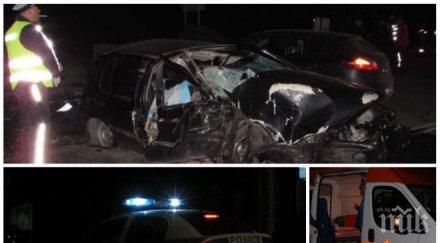 извънредно брутално меле айтос хвърчат линейки полиция размазаха три коли