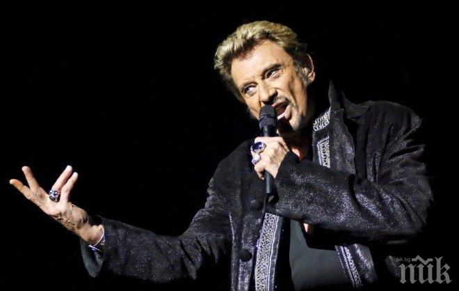 Франция си каза последно сбогом с легендата на рока Джони Холидей