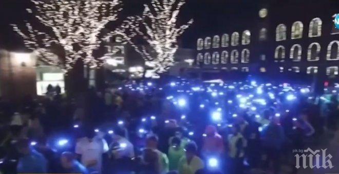 Светлинно шоу за Андерсен озари Одензе (ВИДЕО)