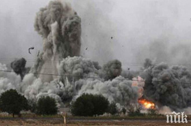 Мирише на война! Израел нанесе въздушен удар в ивицата Газа