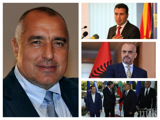 ИЗВЪНРЕДНО В ПИК TV! Борисов събира премиерите на Македония и Албания заради коридор №8 (ОБНОВЕНА)