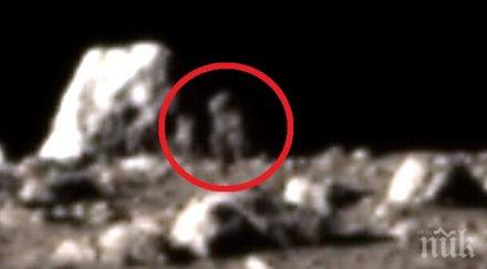 снимаха загадъчни същества луната меркурий видео