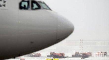 снежна буря затвори летището брюксел