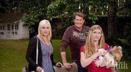 горещо сочната щерка дейвид хаселхоф остана бельо снимки