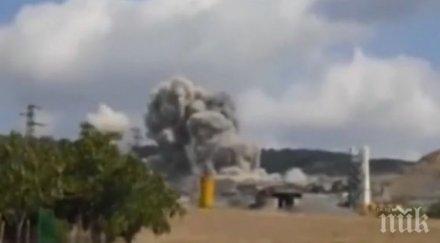 бургас вдига протест взривове кариера