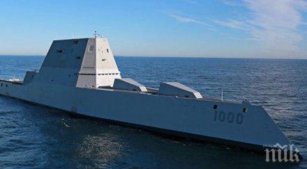 гаф американският разрушител zumwalt даде дефекти време тестове