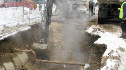 голяма авария гръмна топлопровод софия няколко квартала студено