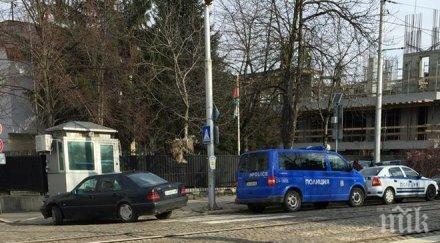 мълния сигнал бомба израелското посолство софия