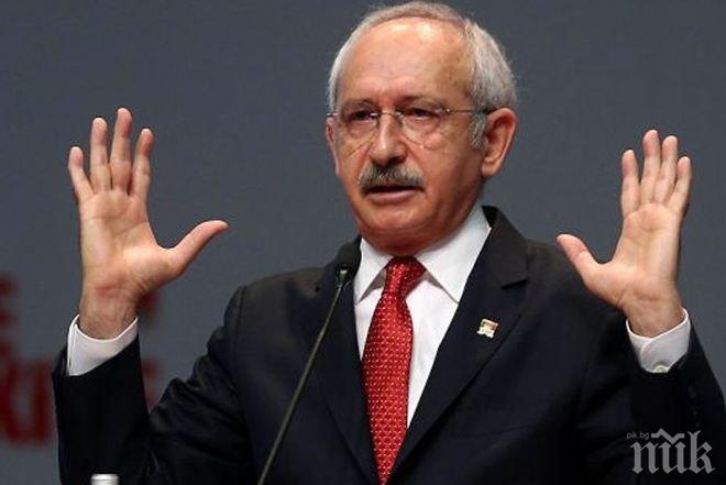 Лидерът на опозицията в Турция поиска прекъсване на отношенията на страната с Израел