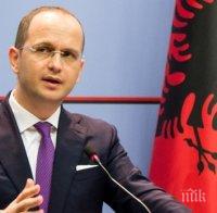 Албания се придържа към линията на ЕС относно израелско-палестинския конфликт