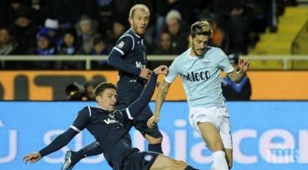 лацио оцеля невероятен голов трилър бергамо