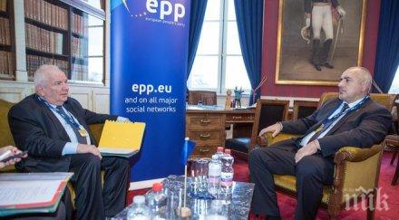 първо пик борисов среща жозеф дол