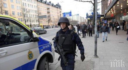 ексклузивно въоръжен мъж взе заложници банка норвегия