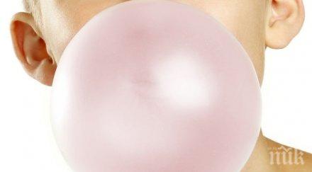 деца съмнение натравяне дъвки банкя