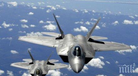 министерството отбраната русия американски изтребител пречеше руските небето сирия