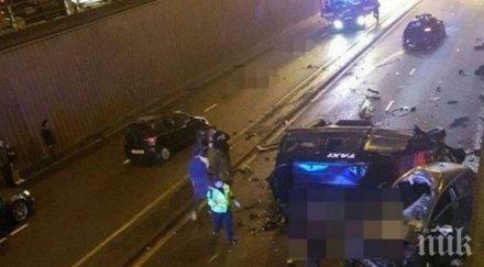 ужасяващо шестима загинали верижна катастрофа бирмингам