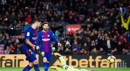 барселона громи голямата битка бернабеу