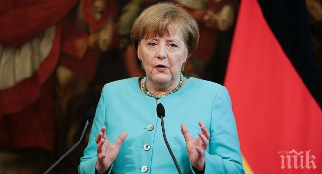  Меркел: Европа се нуждае от Германия със стабилно правителство