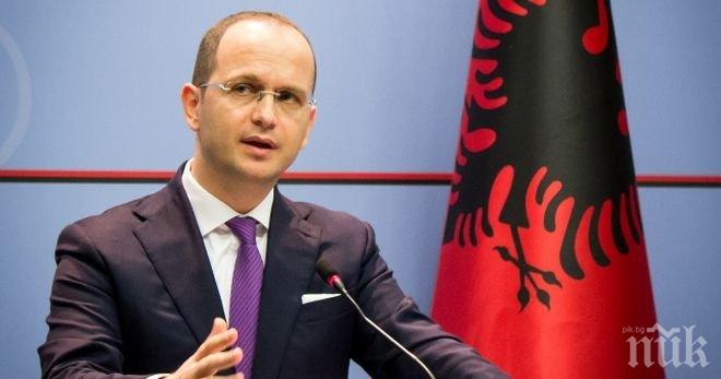 Албания се придържа към линията на ЕС относно израелско-палестинския конфликт
