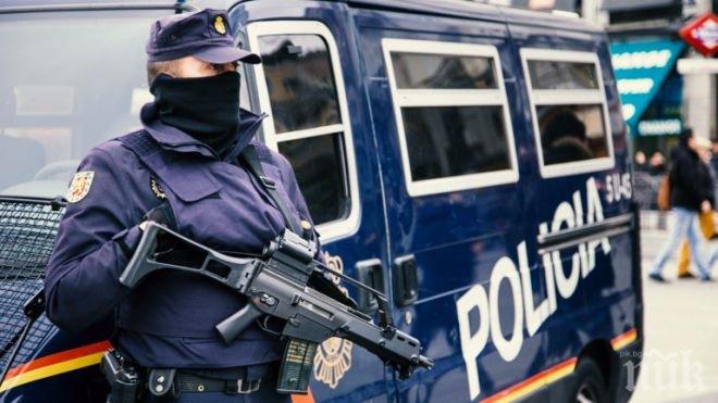 ИЗВЪНРЕДНО! Трима души, включително двама полицаи, са убити при стрелба в Испания