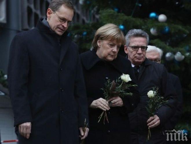 Ангела Меркел ще се срещне с жертви и близки на загиналите при терористичното нападение на коледния базар в Берлин